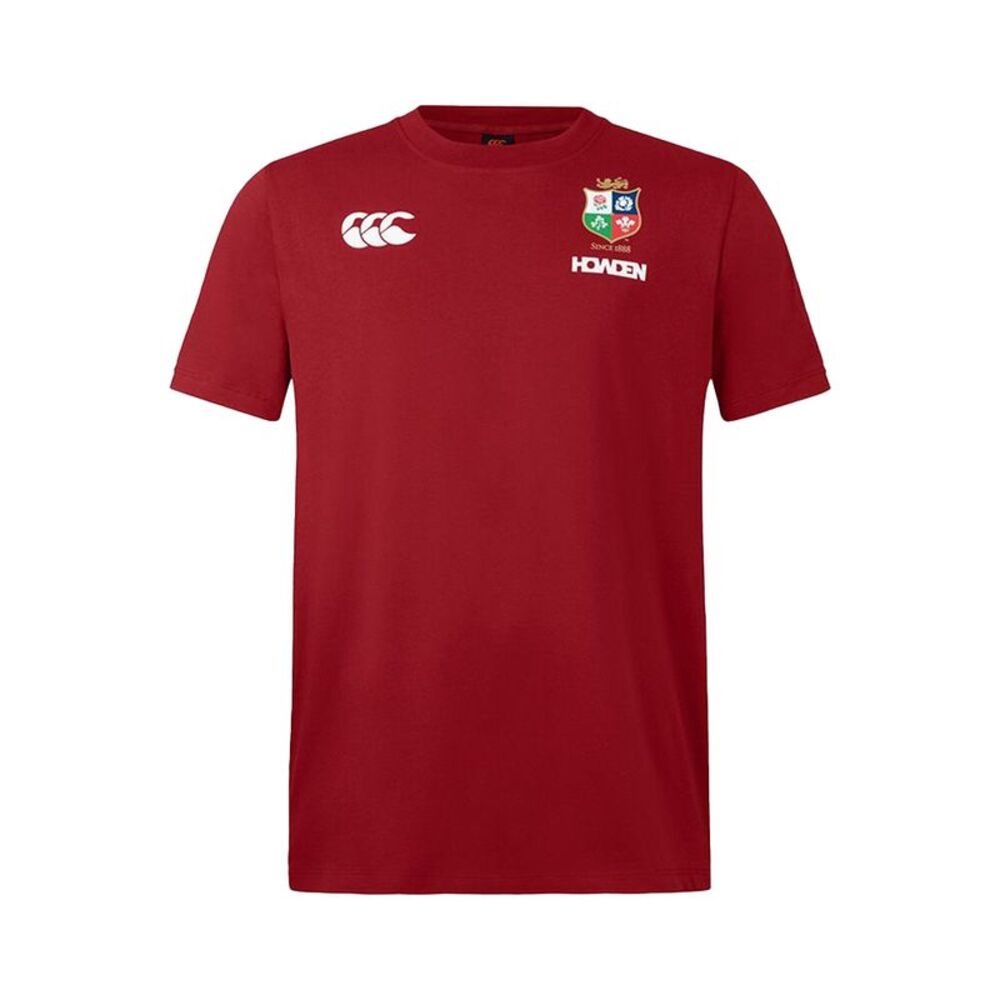 Canterbury Unisex Adult Tour�'25 British & Irish Lions T-Shirt / Red